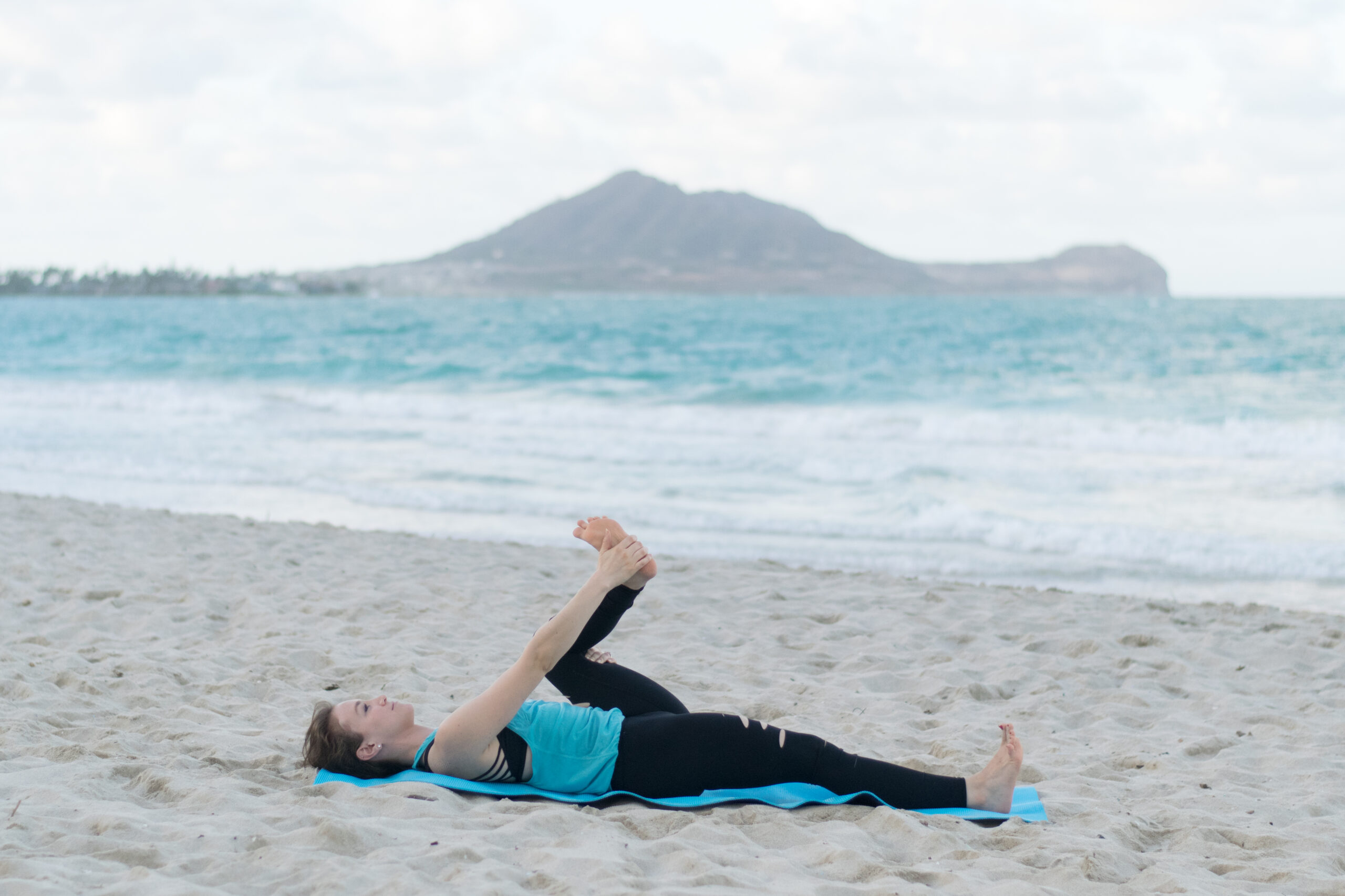 10 Yoga Poses You Should Do After Spin Class » Supine Pigeon Pose / Supta Kapotasana » Infinite Embers blog
