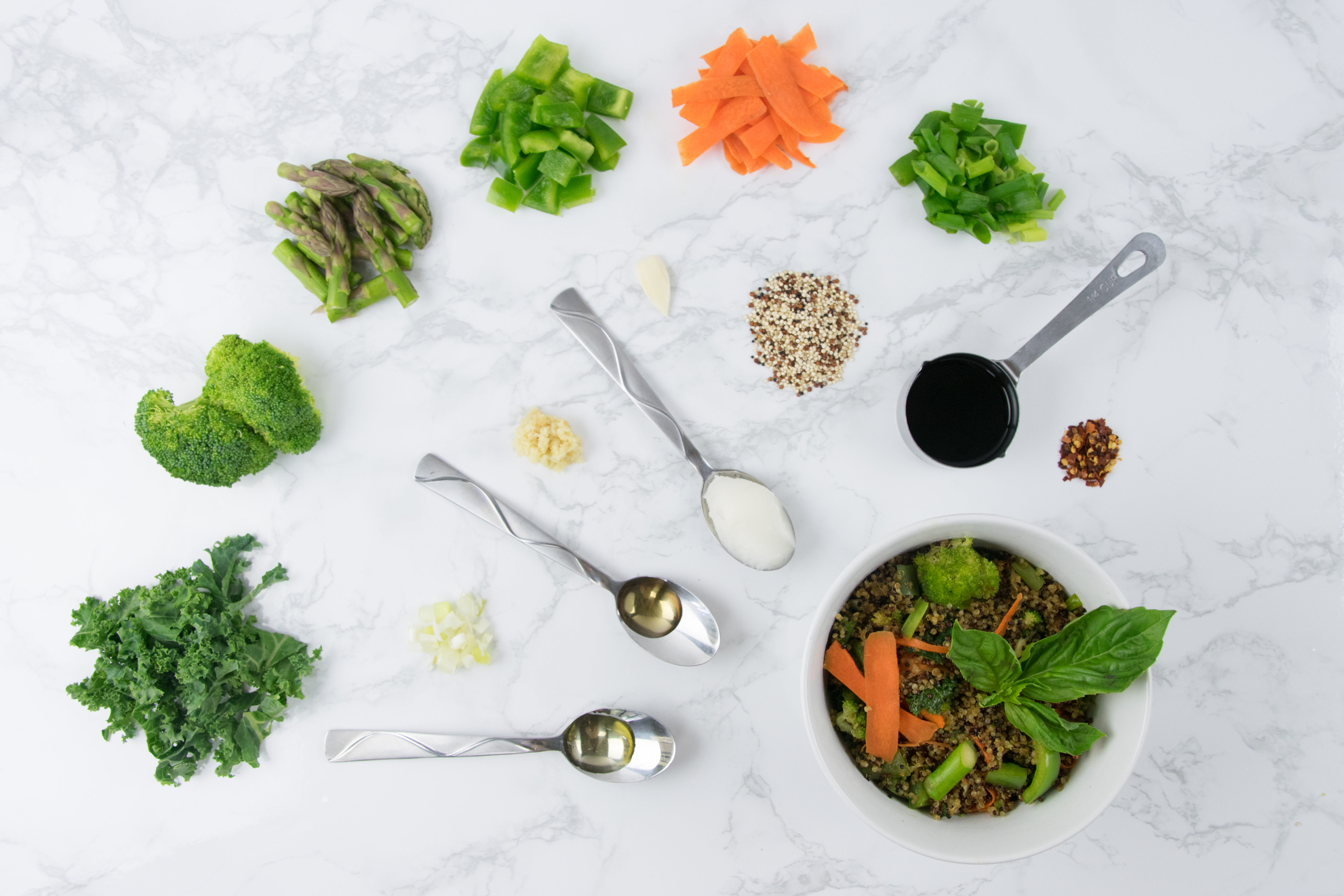 Vegan Gluten-Free Stir Fry Quinoa Recipe » From the Infinite Embers blog