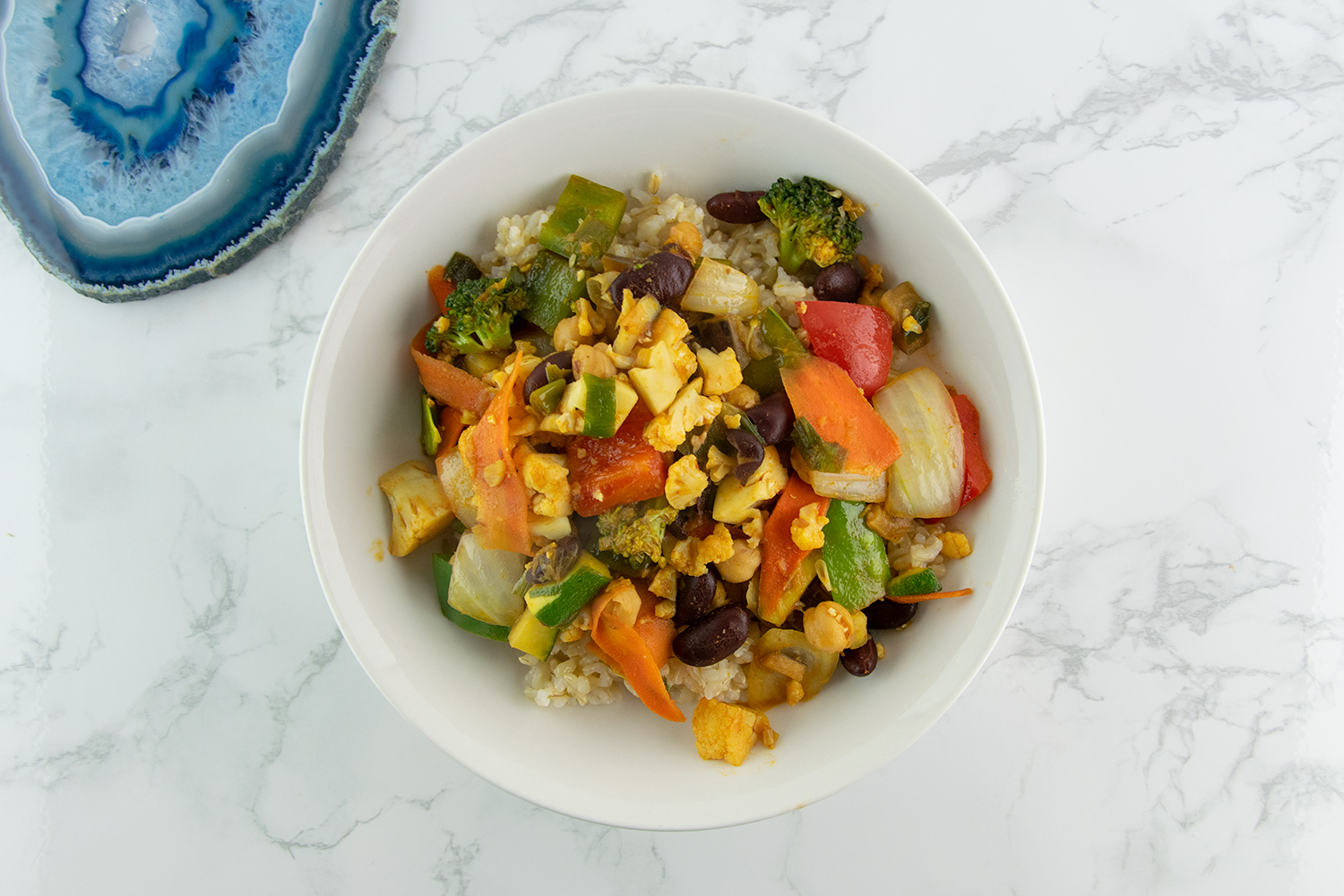 Vegan Bean Stir Fry » From the Infinite Embers blog