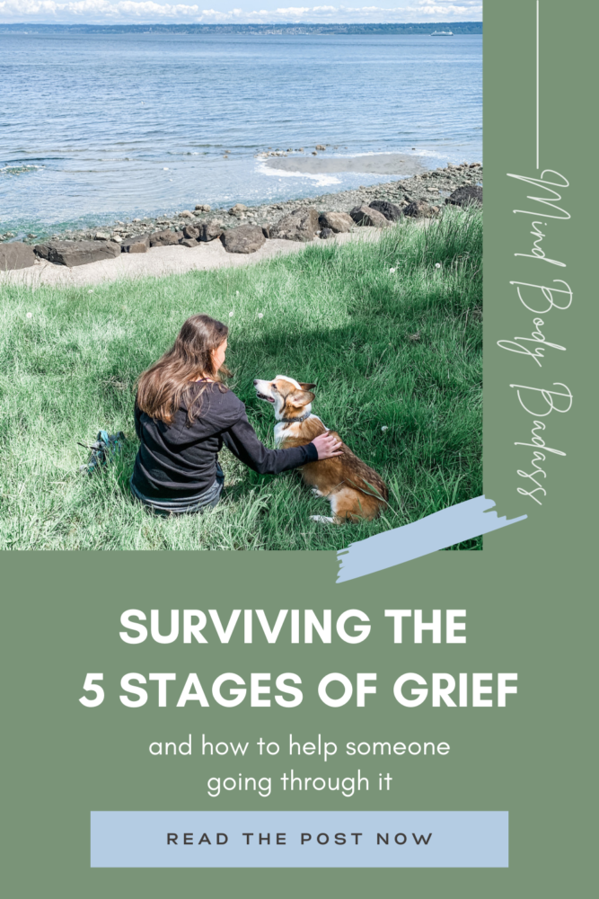 Surviving The Stages of Grief Pin