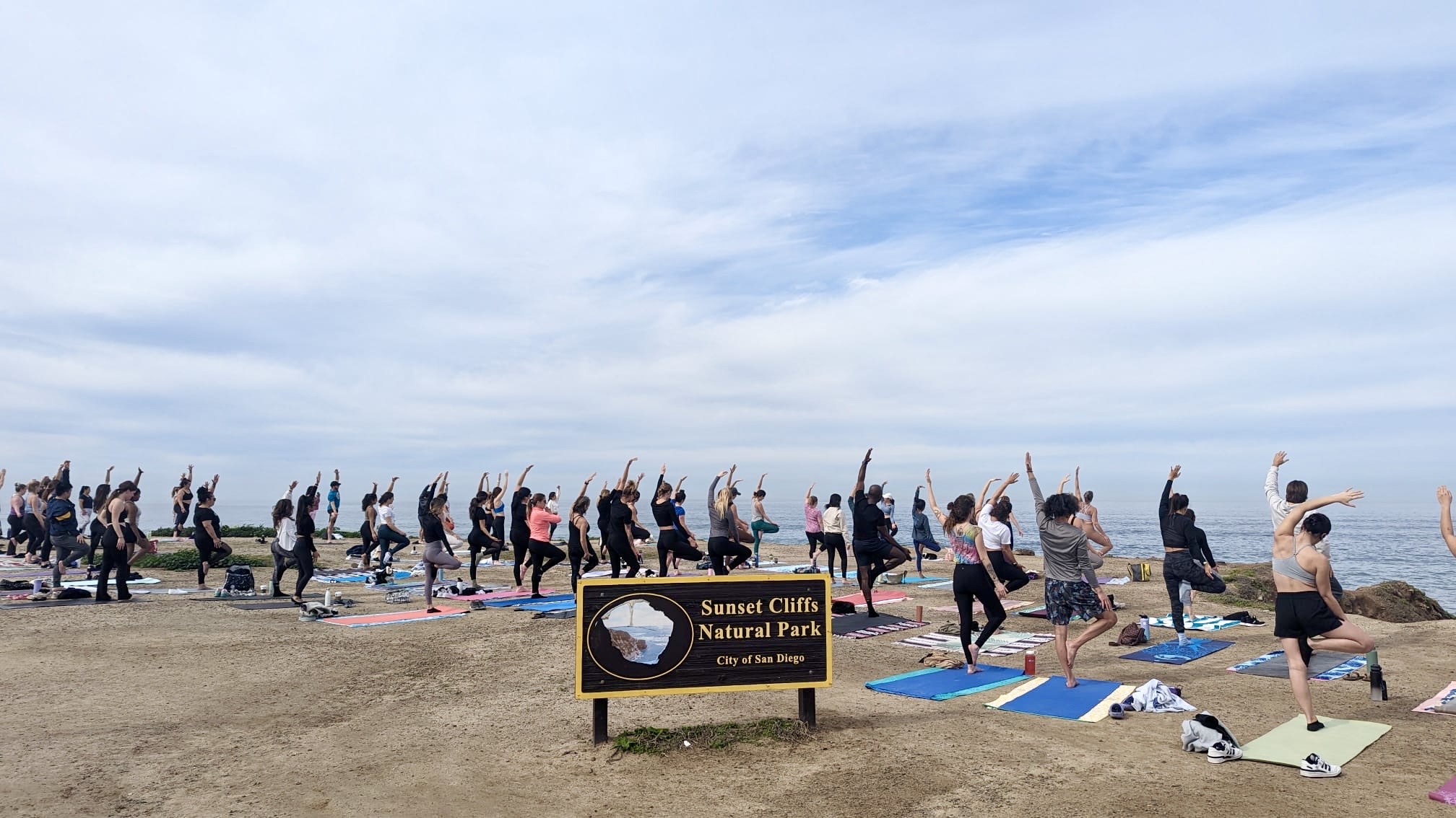 Mind Body Badass Group Yoga Sunset Cliffs