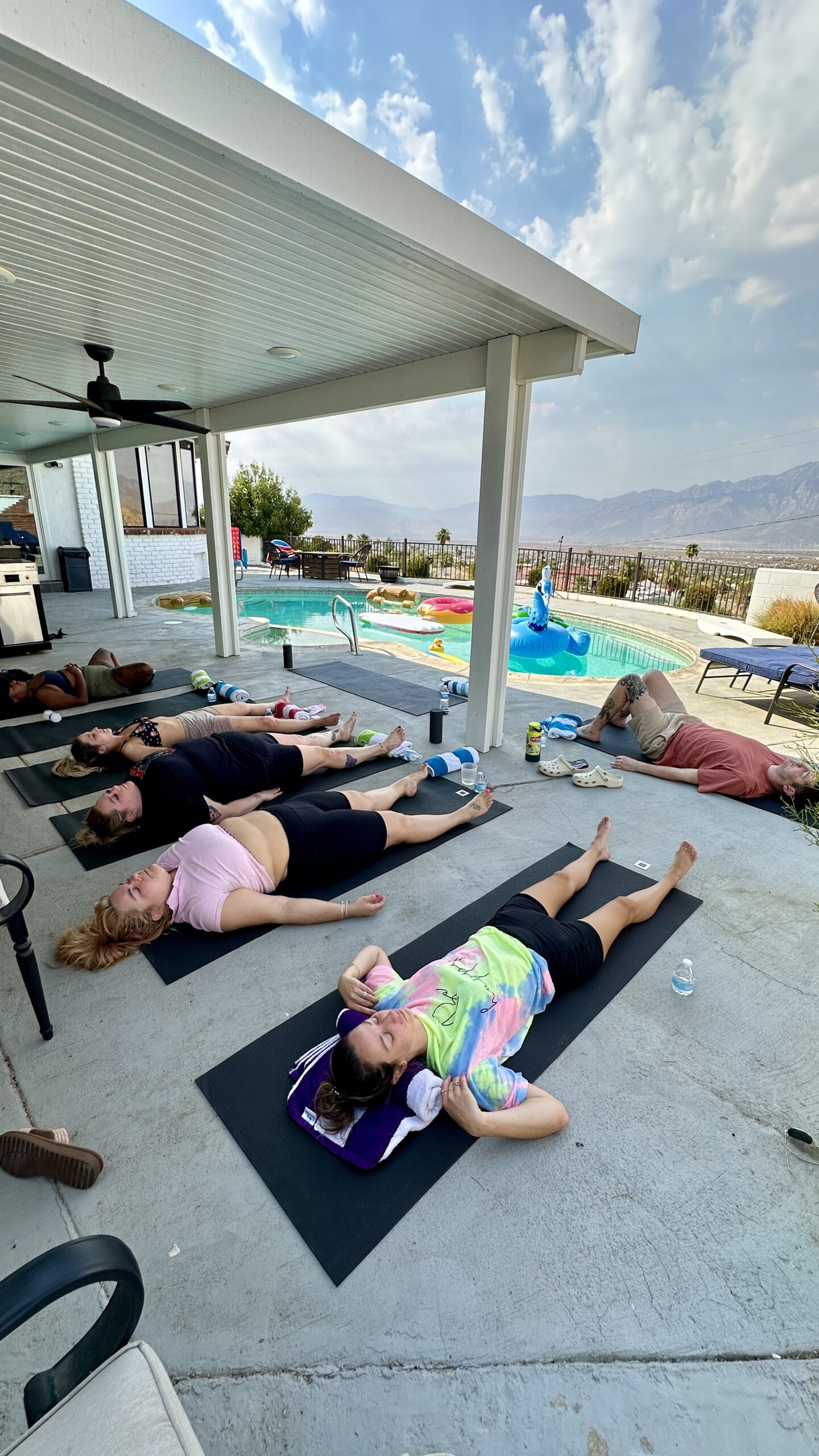 Palm Springs Bachelorette Yoga