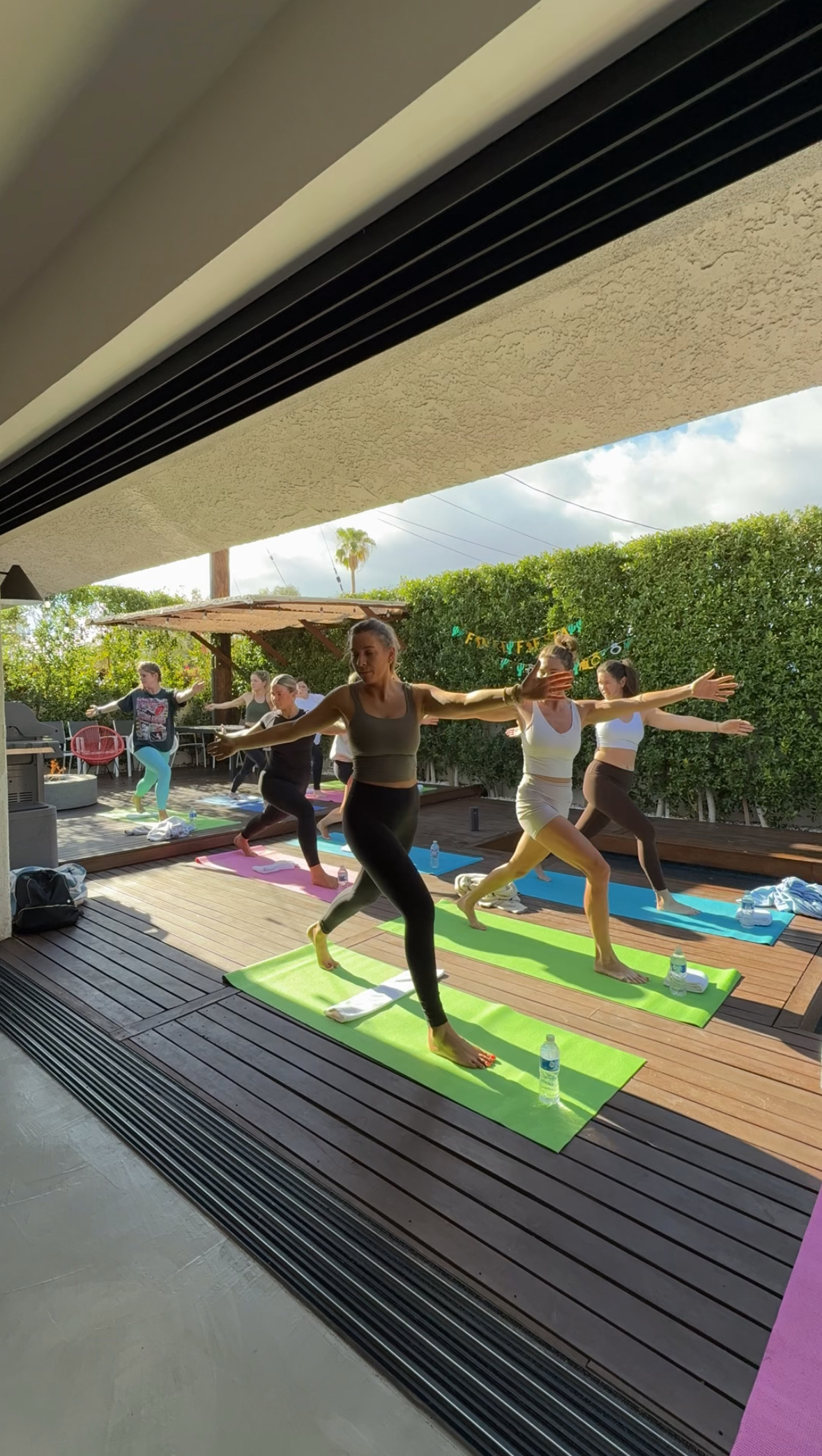 Palm Springs Bachelorette Private Yoga Video