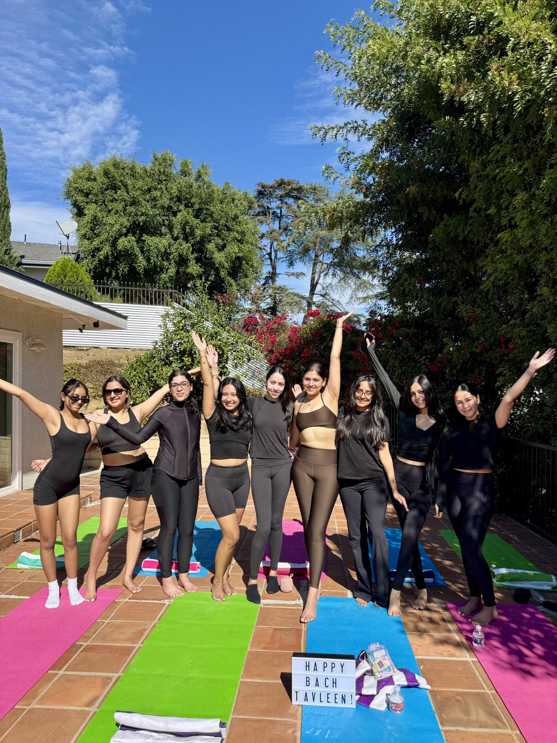 Los Angeles Bachelorette Yoga 6