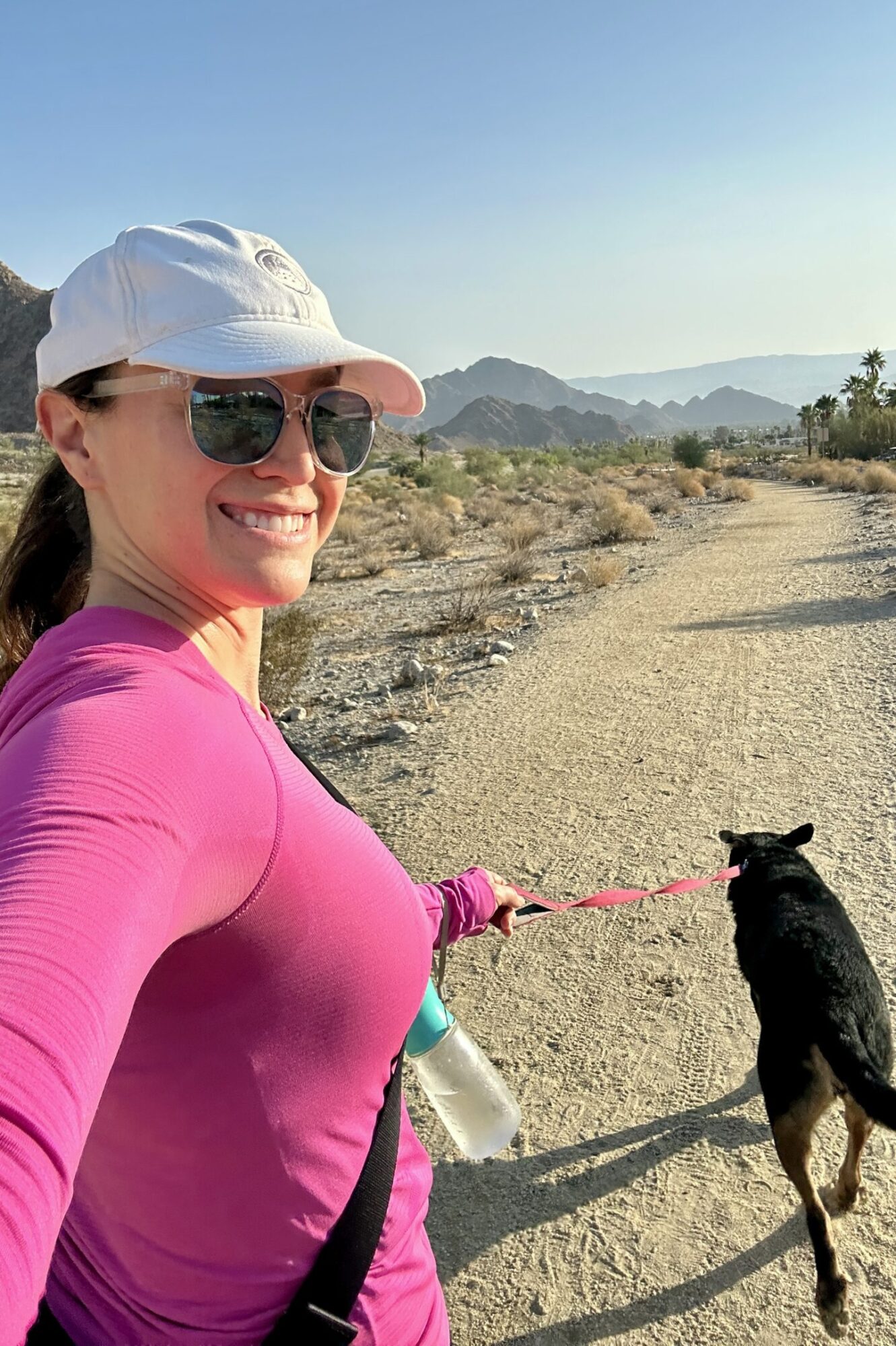 Palm Springs morning trail walk